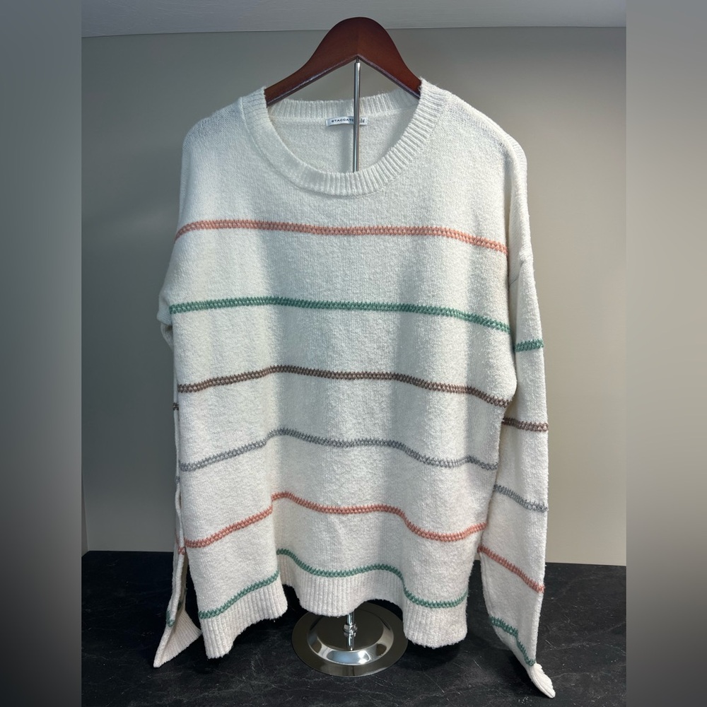 Striped Knit Sweater
